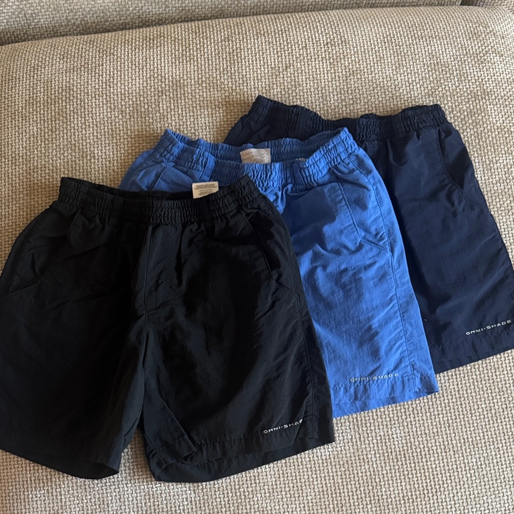 Columbia Kids Shorts - Black and Blue